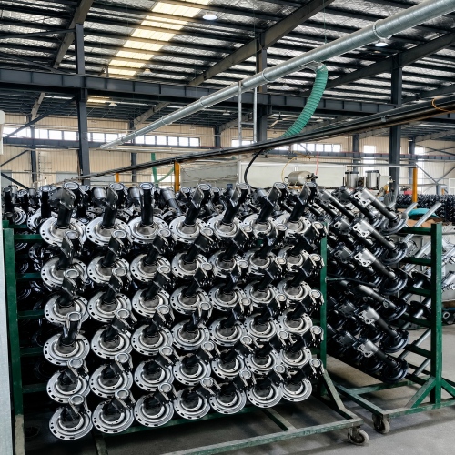 Semi-Finished Shock Absorber Storage Area