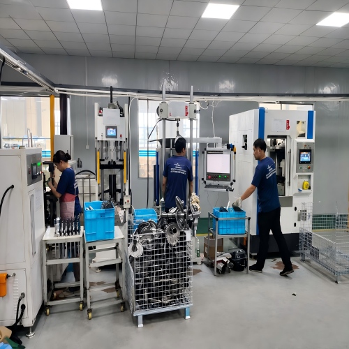 Automated Shock Absorber Assembly Line