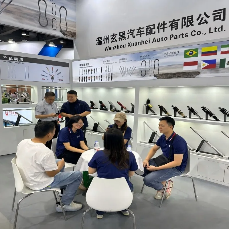 Customer Meeting at Auto Parts Exhibition